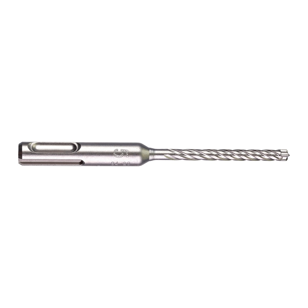 Foret SDS PLUS Milwaukee MX4 gÃ©omÃ©trie symÃ©trique Ã  4 taillants