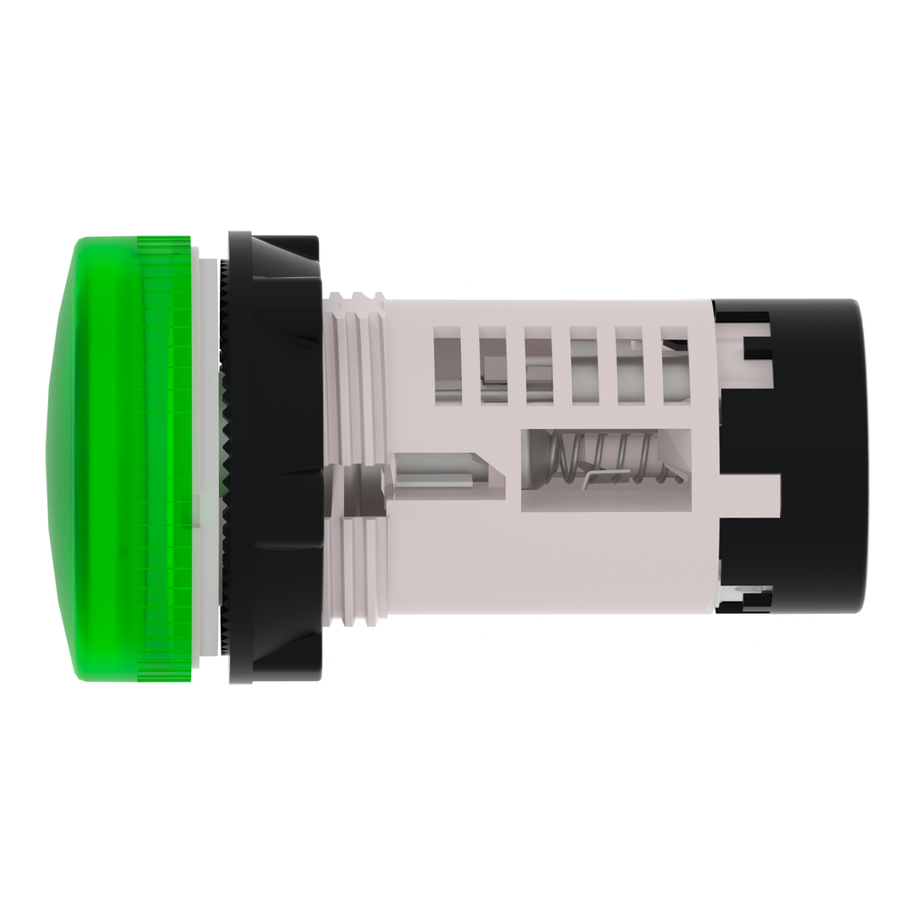 Harmony voyant rond - Ø22 - vert - BA 9s base - <= 250V