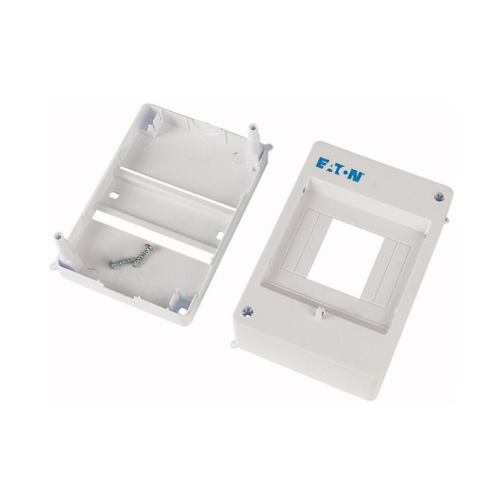 Coffret Mini IP20 1 rangée 4 modules sans porte