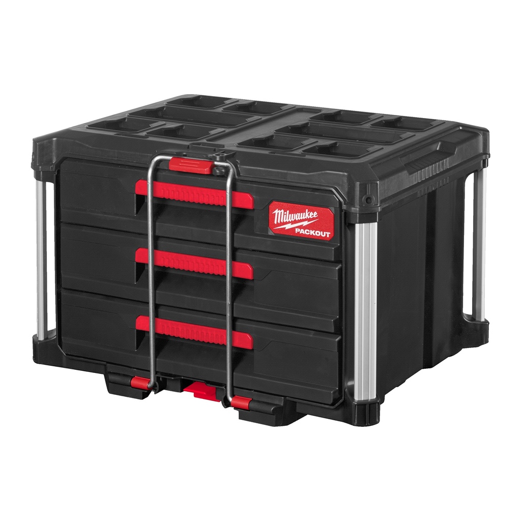 Coffret 3 tiroirs Packout Milwaukee - 4932472130