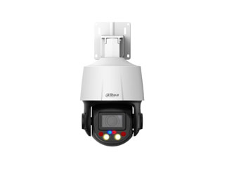 Dahua WizSense series Tioc Caméra dôme PTZ réseau/ 4MP , avec lumière infrarouge et blanche, alarme audio et visuele, objectif 5 x zoom, 2,7-13,5mm, IP66, lumière IR jusqu'a 50m / blanche jusqu'à 30 mètres