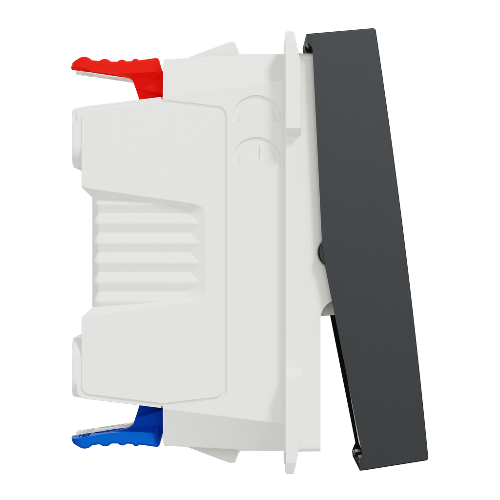 Unica - va-et-vient lum témoin - 10A - connex rapide - 1 mod - Anthr - méca seul