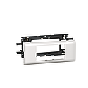 Support Mosaic pour goulotte DLP monobloc avec couvercle 65mm