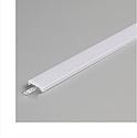 DIFFUSEUR PROFILE CLIP 17,6MM BLC 2000MM