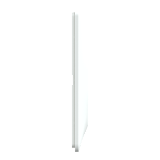 [SCHS320702] Ovalis - Plaque de finition - 1 poste Blanc