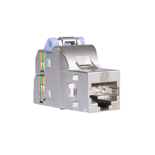 [SCHVDIB17716B12] Resi9 S One format DPM connecteur RJ45 grade 2TV cat6 blindé, boite de 12 pcs