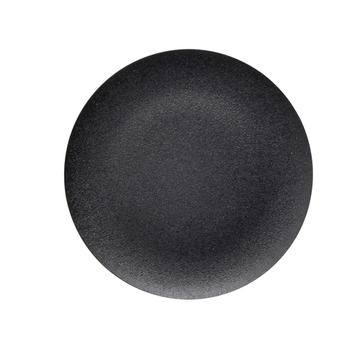 [SCHZBA2] Harmony cabochon lisse - noir pour poussoir rond Ø22