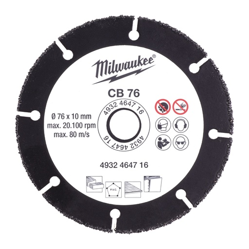 [MIL4932464716] Disques A Tronconner Pour Meuleuse 12 Volts - 4932464716