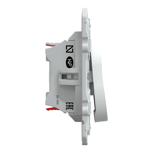 [SCHS320205] Ovalis - interrupteur permutateur - 10AX - Blanc