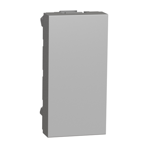 [SCHNU986530] Unica - obturateur - 1 module - Alu - mécanisme seul