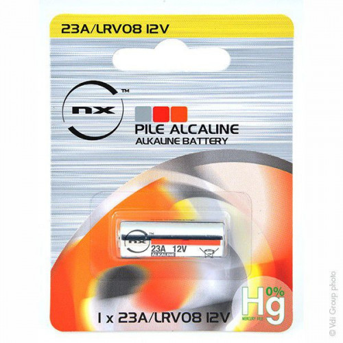 Pile alcaline Nx-Power Tech 23A 12V 55mAh ENIPCA9037  Consommable