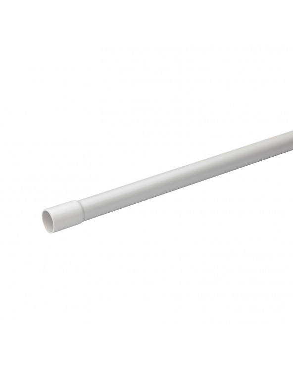 Mureva Tube Conduit rigide tulipé PVC gris Ø20mm par barre de 3m SCHIMT50620  Fils,câble,conduit et connectique