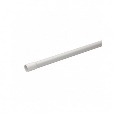 Mureva Tube Conduit rigide tulipé PVC gris Ø20mm par barre de 3m SCHIMT50620  Fils,câble,conduit et connectique