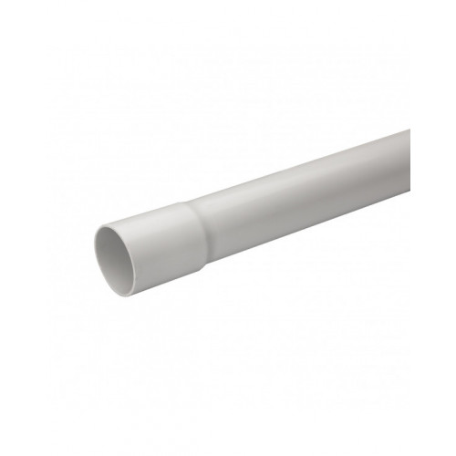 Mureva Tube Conduit rigide tulipé PVC gris Ø40mm par barre de 3m SCHIMT50640  Fils,câble,conduit et connectique