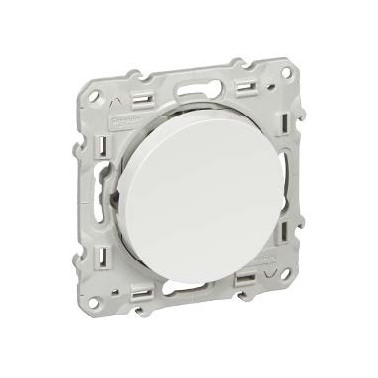 Odace Permutateur Blanc 10A SCHS520205  Prises et interrupteurs