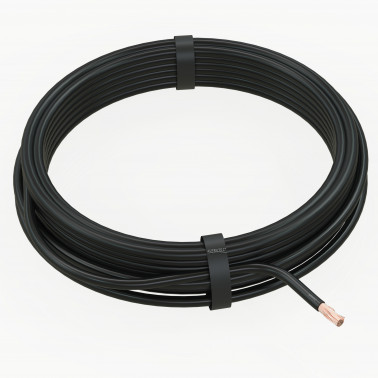 H07 V-K 25 NOIR Couronne de 100m à la coupe CBE11337161  Fils,câble,conduit et connectique