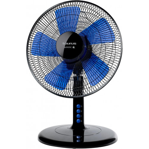 BOREAL 12 ELEGANCE Ventilateur de table noir/bleu diam. 30 cm WHI944645000  Ventilation - Climatisation