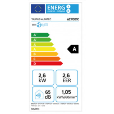 AC 7001C Climatiseur Mobile Monobloc 2600W WHI956325000  Ventilation - Climatisation