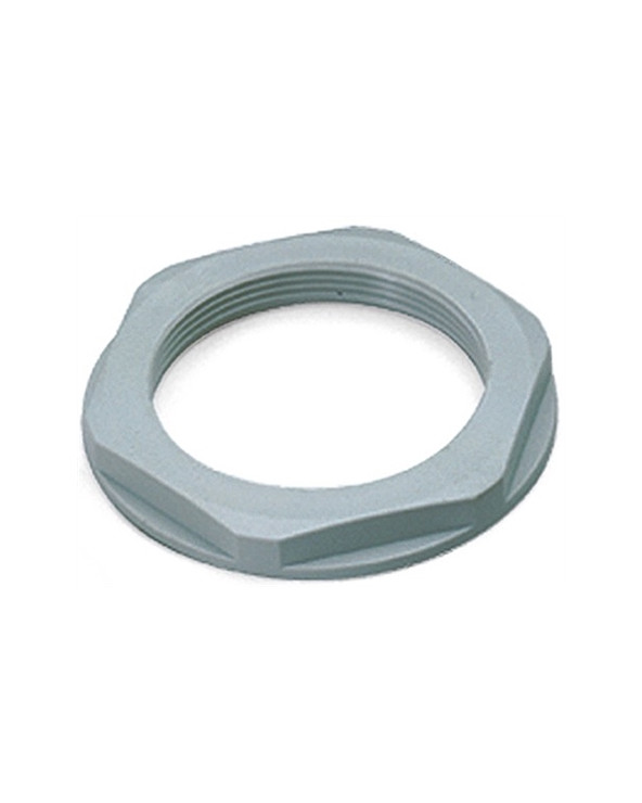 Ecrou en polyamide avec collerette Pg 42 gris (RAL 7035) CEM1142042  Accessoires installation pour câble