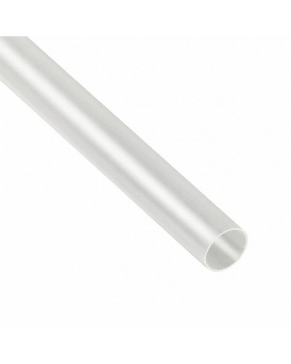 Gaine thermo en barre de 1,22 m 3,2mm av. rétreint Transparente CEMTSS32TR  Fils,câble,conduit et connectique