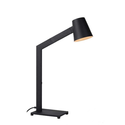 Lucide MIZUKO Lampe de bureau E14 Noir LUC20610/01/30  Eclairage