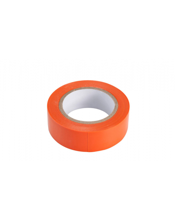 Ruban adhésif isolant orange en pvc d'usage courant. dimension 15 mm x 10 m KLKRIS3  Consommable