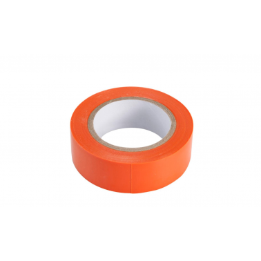 Ruban adhésif isolant orange en pvc d'usage courant. dimension 15 mm x 10 m KLKRIS3  Consommable