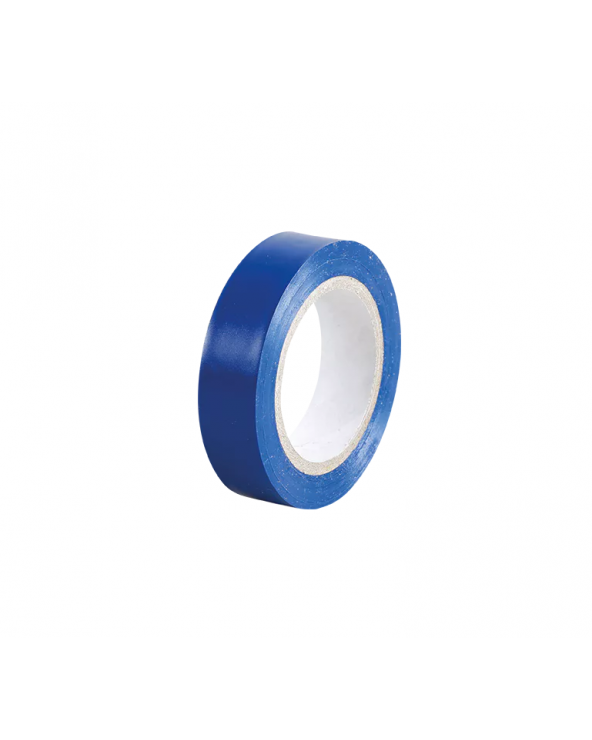 Ruban adhésif isolant bleu en pvc d'usage courant. dimension 15 mm x 10 m KLKRIS6  Consommable