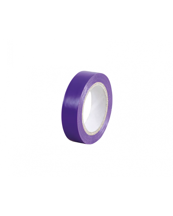 Ruban adhésif isolant violet en pvc d'usage courant. dimension 15 mm x 10 m KLKRIS7  Consommable