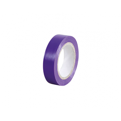 Ruban adhésif isolant violet en pvc d'usage courant. dimension 15 mm x 10 m KLKRIS7  Consommable