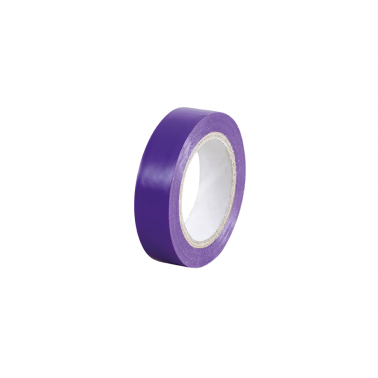 Ruban adhésif isolant violet en pvc d'usage courant. dimension 15 mm x 10 m KLKRIS7  Consommable