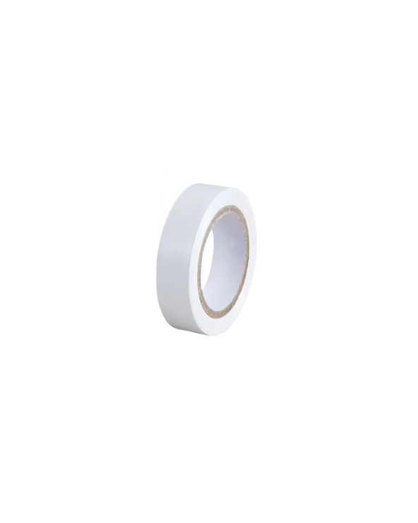 Ruban adhésif isolant blanc en pvc d'usage courant. dimension 15 mm x 10 m KLKRIS9  Consommable