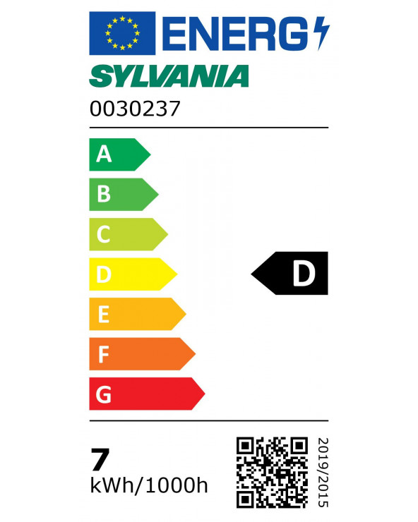 SYLVANIA Tube Led T8 CCG 600mm 6,6W 1000lm 840 G13 SVA0030237  Eclairage