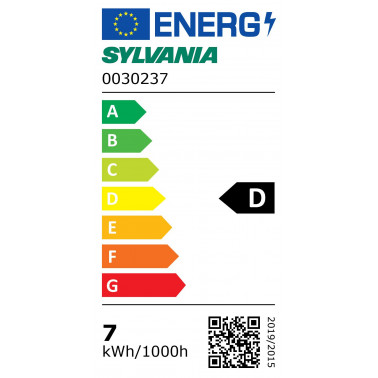 SYLVANIA Tube Led T8 CCG 600mm 6,6W 1000lm 840 G13 SVA0030237  Eclairage