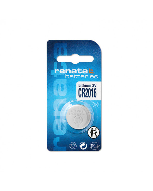 Pile bouton lithium CR2016 RENATA 3V 90mAh ENIPBL7360  Consommable