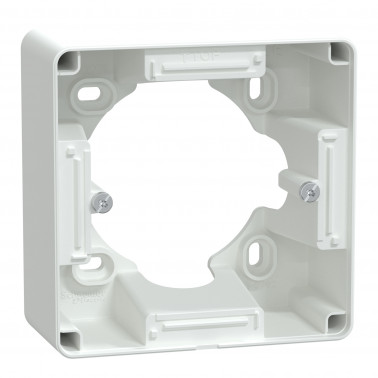 Ovalis Boîte support 36 mm pour montage en saillie Blanc SCHS320762  Prises et interrupteurs