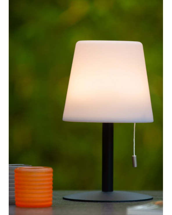 LUCIDE RIO Lampe de table Rechargeable Intérieur/Extérieur ø15,5cm LUC13815/02/99  Eclairage