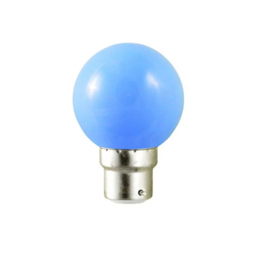 Ampoule LED B22 1W Bleu MII7643  Eclairage