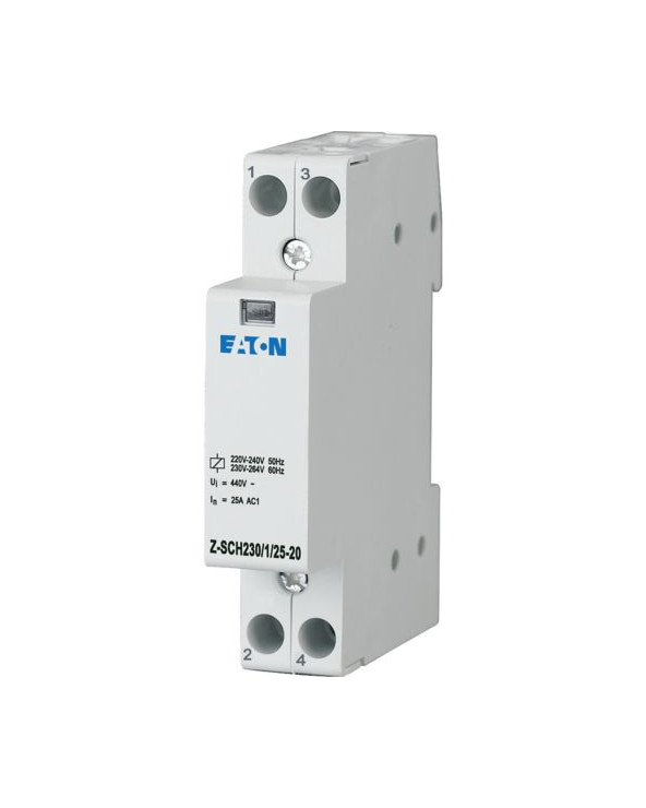 Eaton Contacteur modulaire 230VAC 2NO 25A KLO0000120853  Tableau électrique