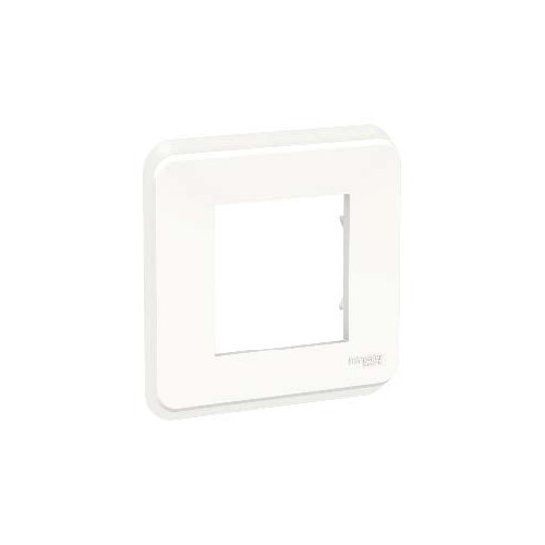 Unica Pro Blanc plaque de finition 1poste SCHNU400218  Plaque de finition Unica