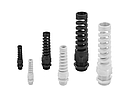 Presse-étoupe spiralé en polyamide IP68 ISO 20 gris (RAL 7035)