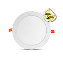 SLIMY II DOWNLIGHT DIAM 225MM 18W 4000K ALU BLC 5ANS