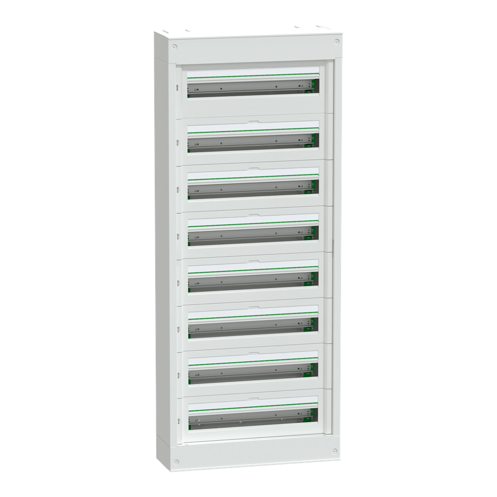 PrismaSeT S - coffret saillie plastique & métal 8 rangées 24 modules