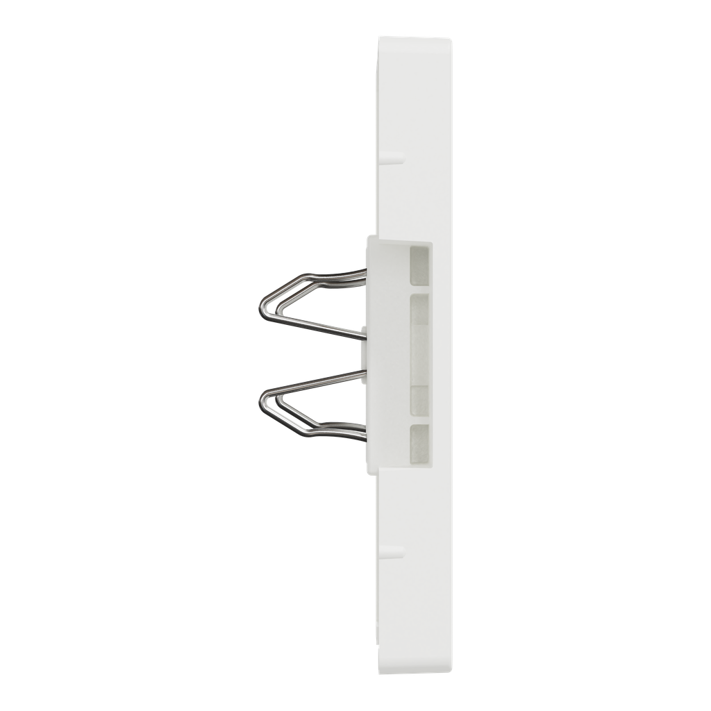 D-Life - enjoliveur pour prise double RJ45 Actassi S-One - blanc nordic mat