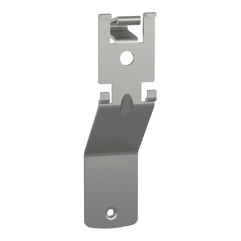 PrismaSeT G - supports (x2) collecteur terre - fixation arrière rail DIN