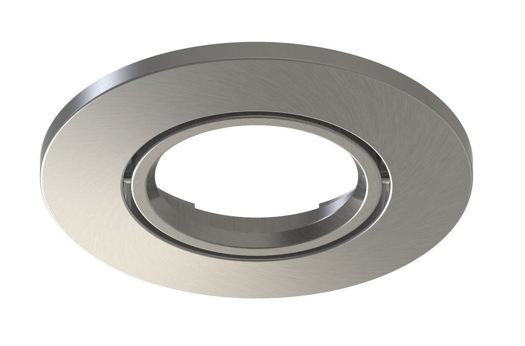 Collerette clipsable pour encastré EDOS, couleur : nickel