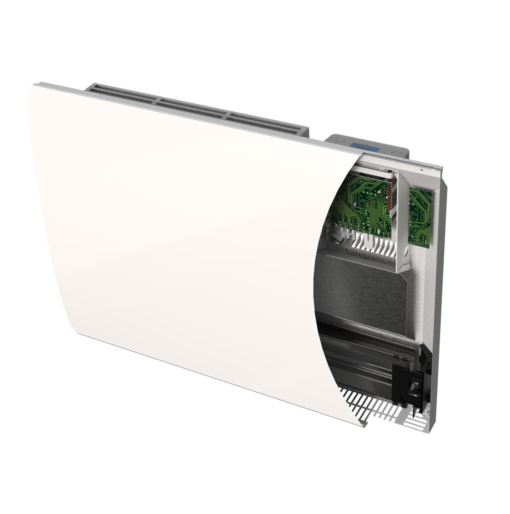 Radiateur Oslo 2 - vertical - 1500W - blanc satiné