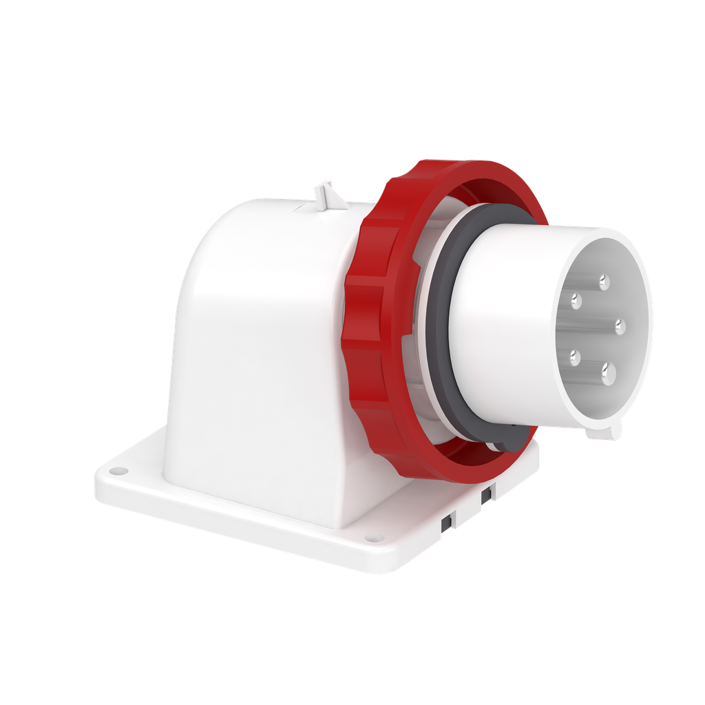 Mureva - socle de connecteur industriel - 16 A - 3P+N+T - 380-415 V CA - IP67