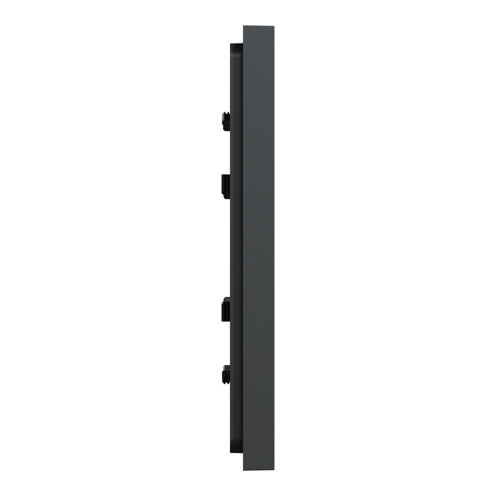 Unica Déco Essentielle - Plaque de finition - Anthracite  - 1 poste