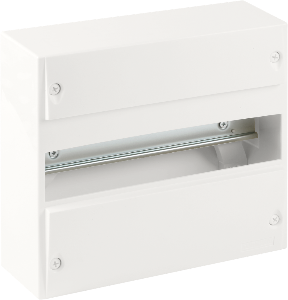 Coffret 13 modules 1 rangée avec  bornier P+N+T